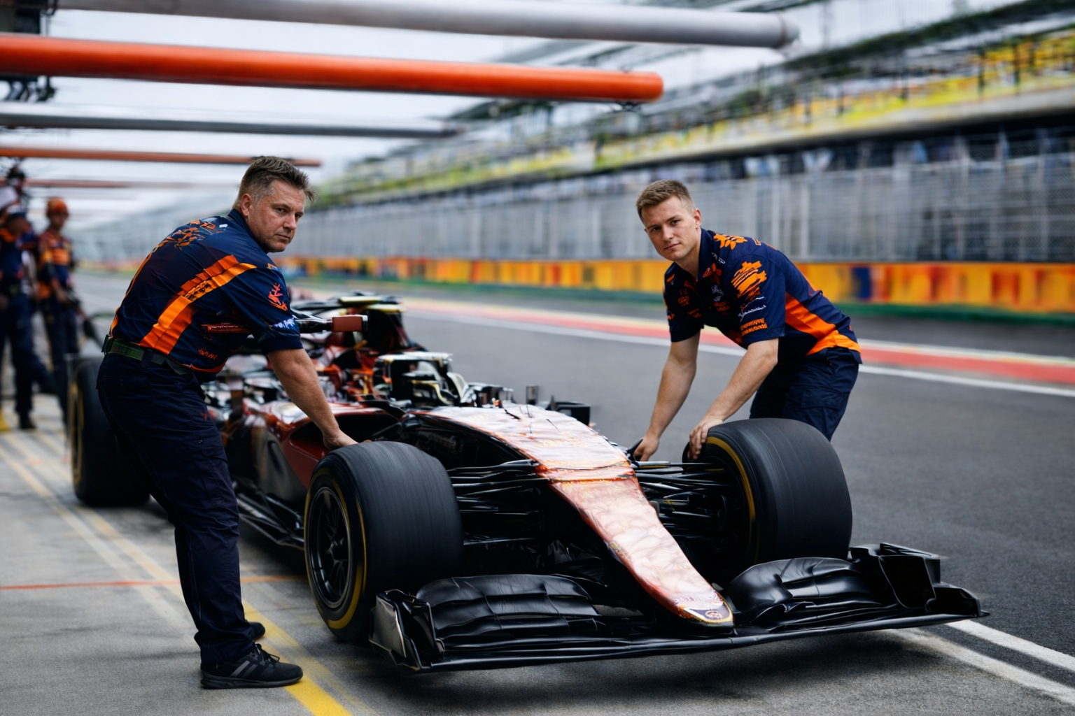 Pit Stop Perfection: The Two-Second Ballet