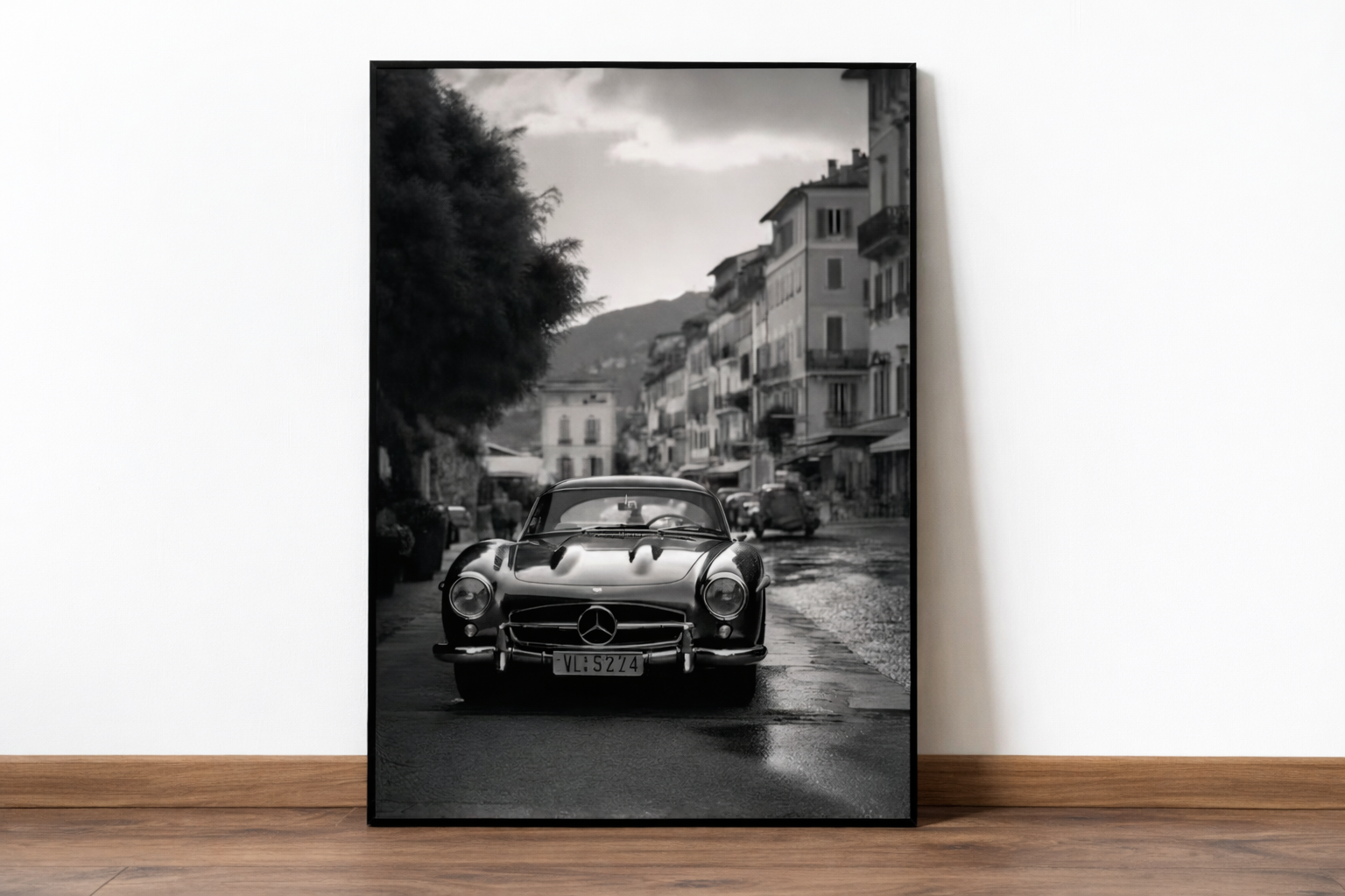 Merecedes 300 SL Frontal View Art (Home/Office Decor)